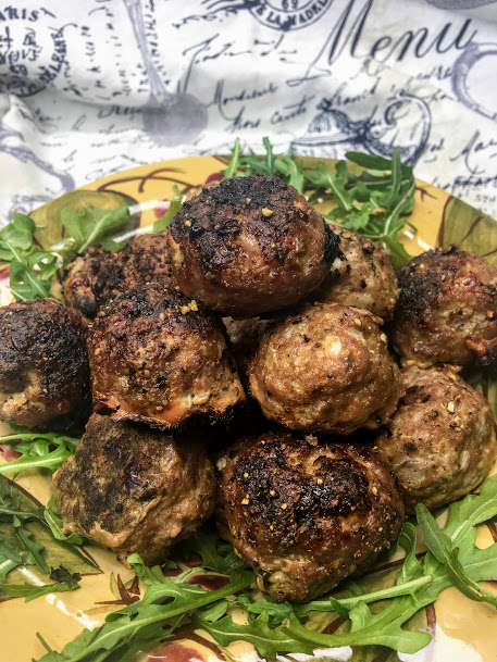 Everything Bacon Fat Meatballs